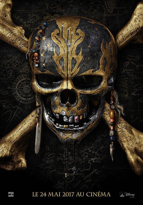 Pirates des Caraïbes : la Vengeance de Salazar : Affiche