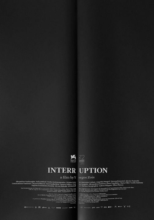 Interruption : Affiche