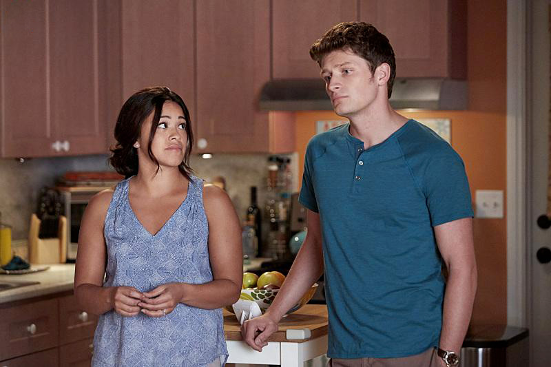 Jane The Virgin : Photo Brett Dier, Gina Rodriguez