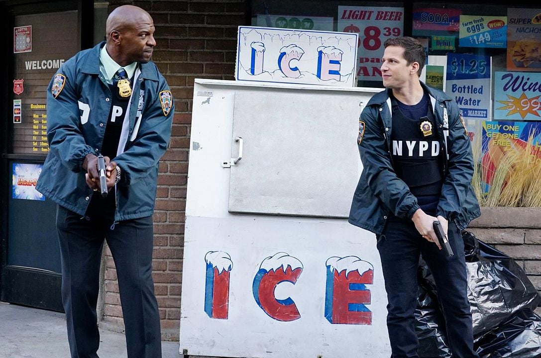 Brooklyn Nine-Nine : Affiche Terry Crews, Andy Samberg