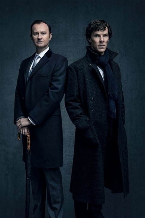 Photo Mark Gatiss, Benedict Cumberbatch