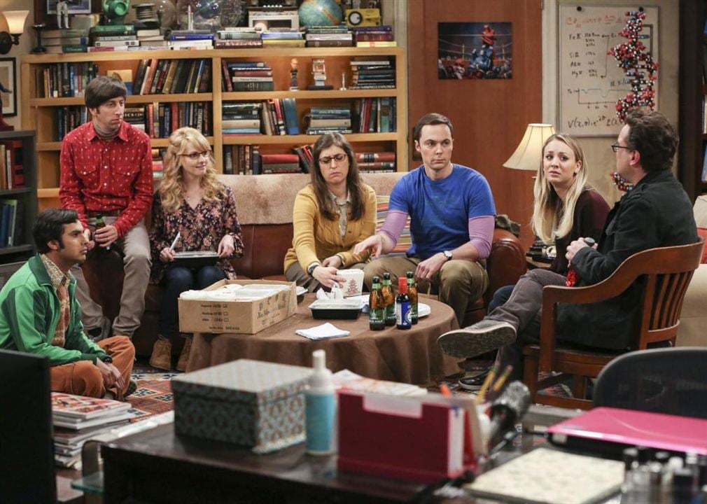 The Big Bang Theory : Photo Simon Helberg, Mayim Bialik, Kaley Cuoco, Jim Parsons, Kunal Nayyar, Melissa Rauch, Johnny Galecki