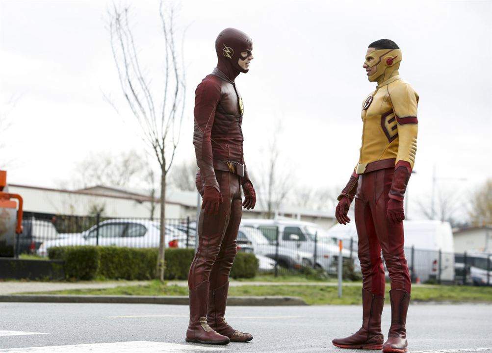 Flash (2014) : Photo Keiynan Lonsdale, Grant Gustin