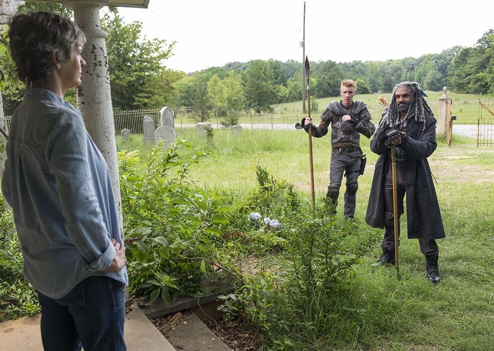 The Walking Dead : Photo Melissa McBride, Daniel Newman (II), Khary Payton