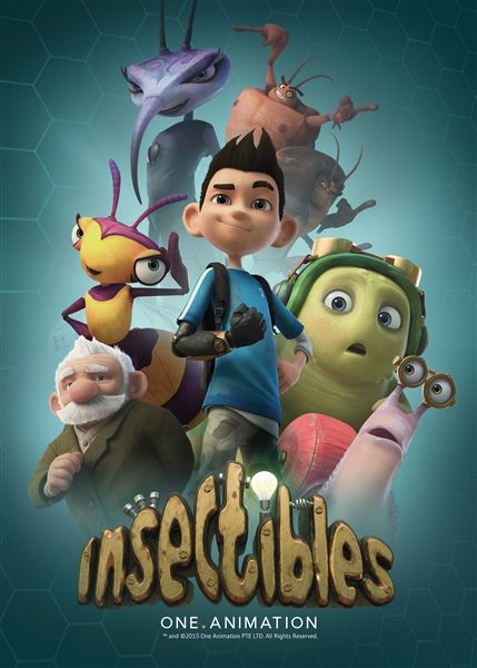 Zak et les insectibles : Affiche