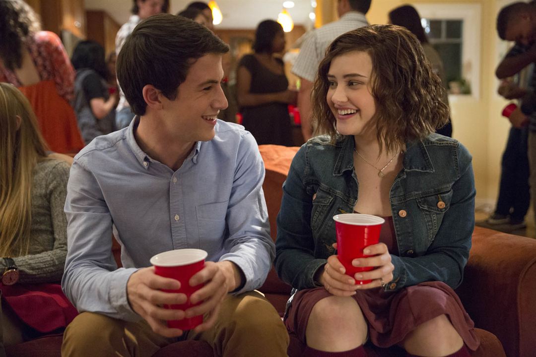 13 Reasons Why : Photo Dylan Minnette, Katherine Langford