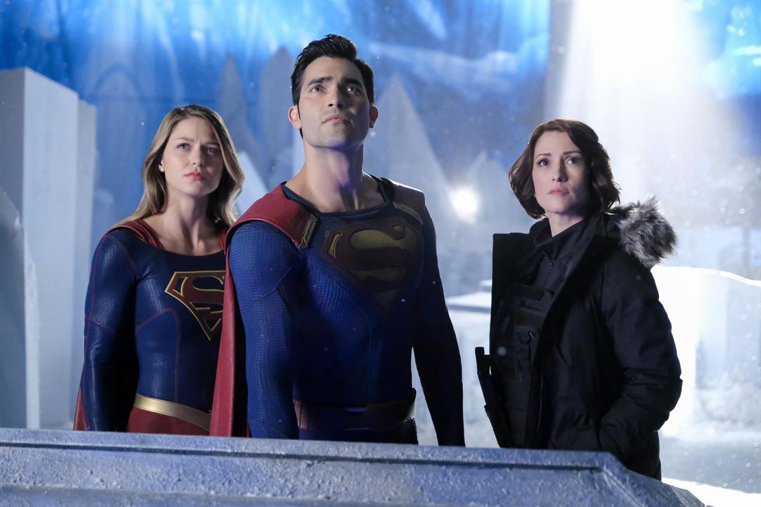 Supergirl : Photo Tyler Hoechlin, Melissa Benoist, Chyler Leigh