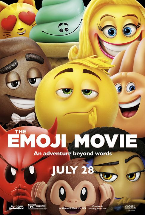Le Monde secret des Emojis : Affiche