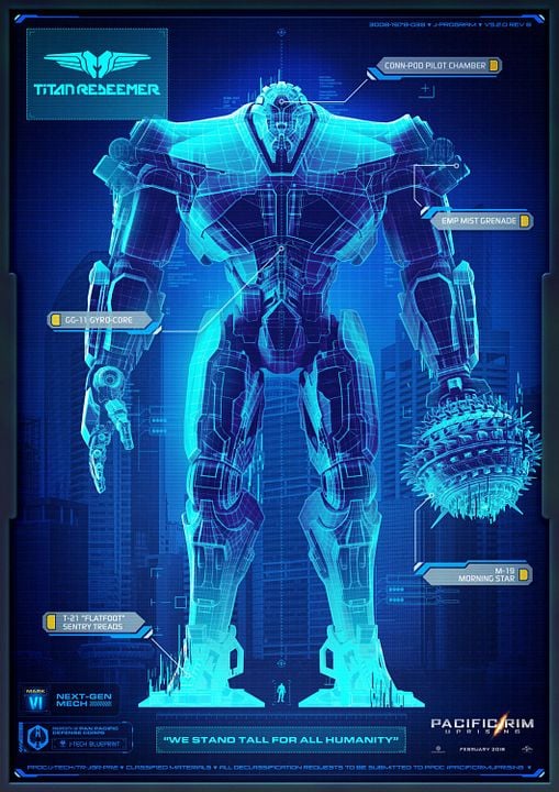 Pacific Rim Uprising : Affiche