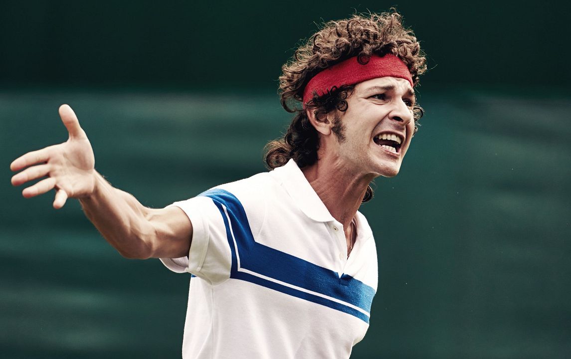 Borg/McEnroe : Photo Shia LaBeouf