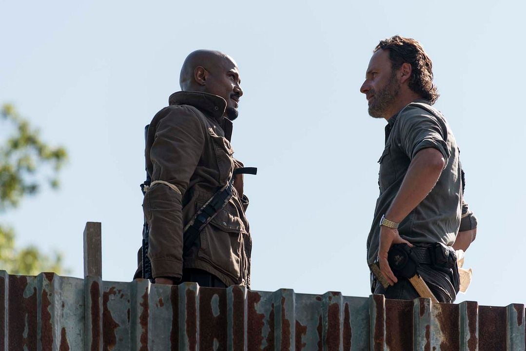 The Walking Dead : Photo Seth Gilliam, Andrew Lincoln