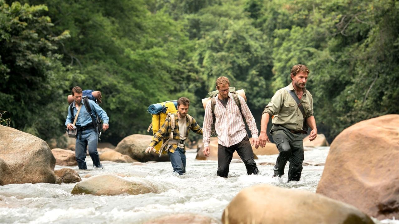 Jungle : Photo Daniel Radcliffe, Thomas Kretschmann, Alex Russell, Joel Jackson