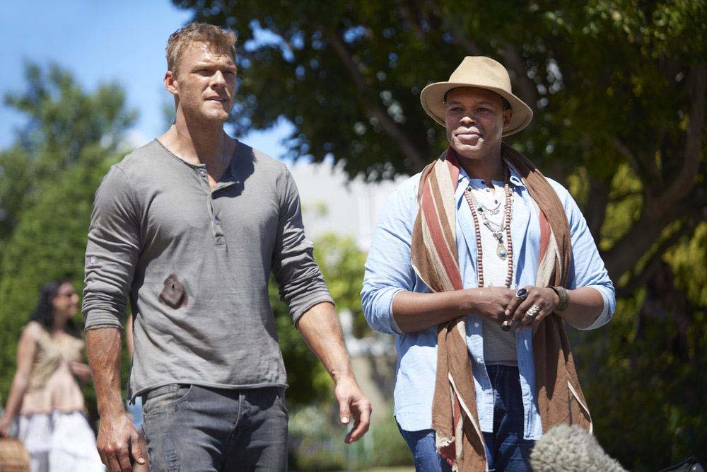 Blood Drive : Photo Alan Ritchson, Tumisho Masha