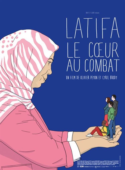 Latifa, le cœur au combat : Affiche
