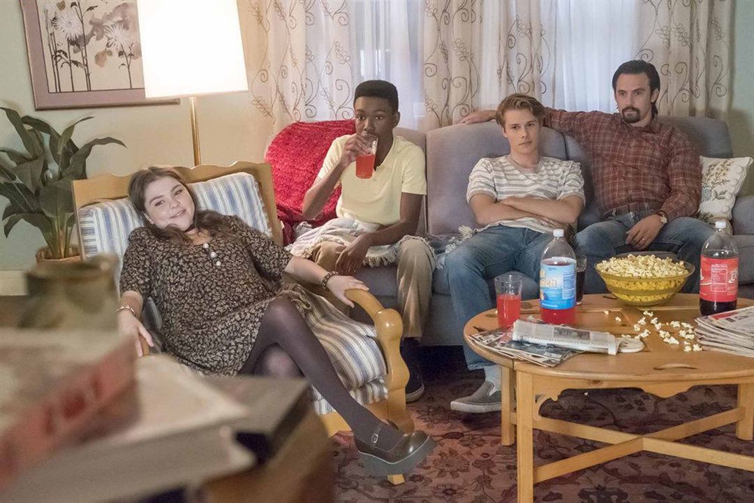 This is Us : Photo Logan Shroyer, Hannah Zeile, Milo Ventimiglia, Niles Fitch
