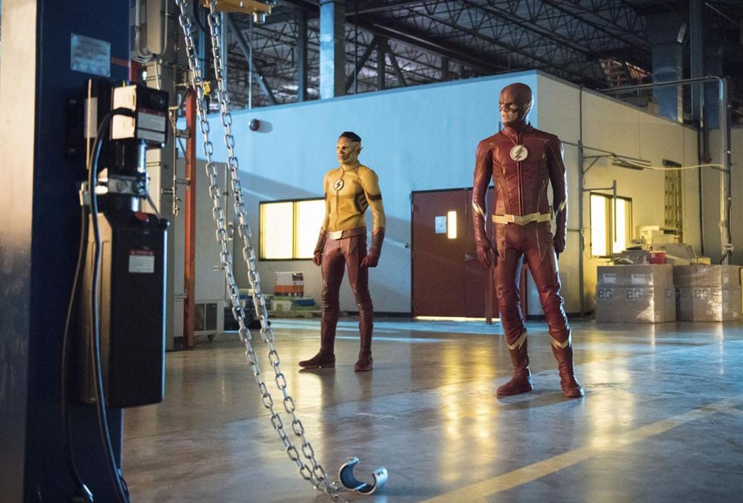 Flash (2014) : Photo Keiynan Lonsdale, Grant Gustin