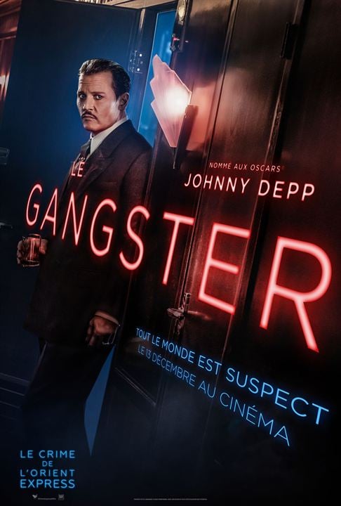 Le Crime de l'Orient-Express : Affiche Johnny Depp