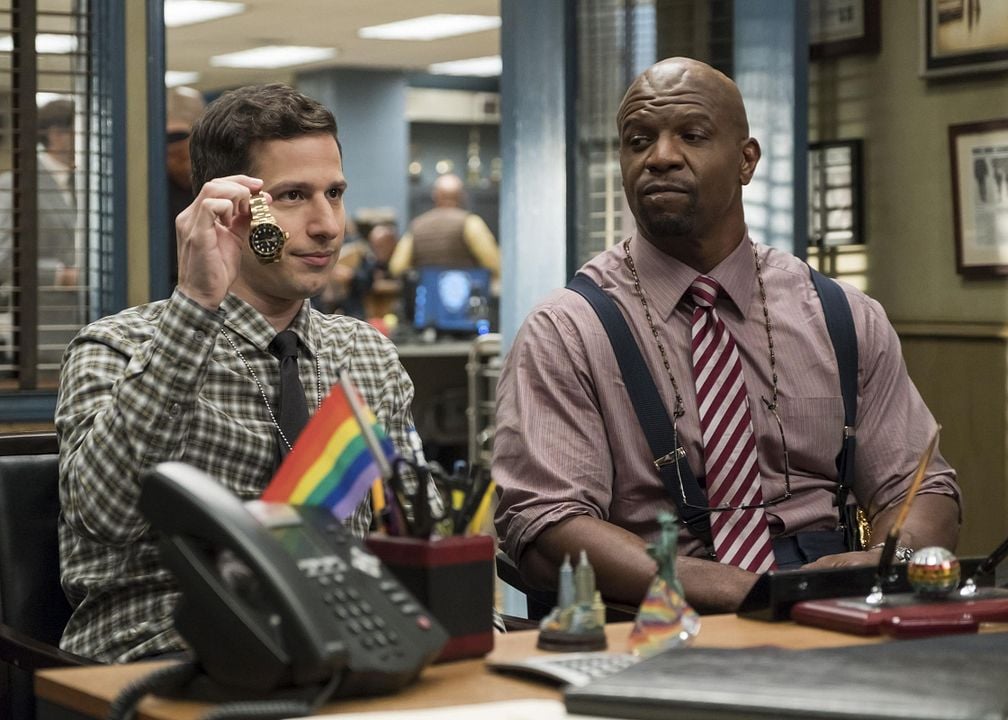 Brooklyn Nine-Nine : Photo Terry Crews, Andy Samberg