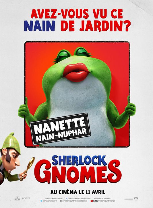 Sherlock Gnomes : Affiche