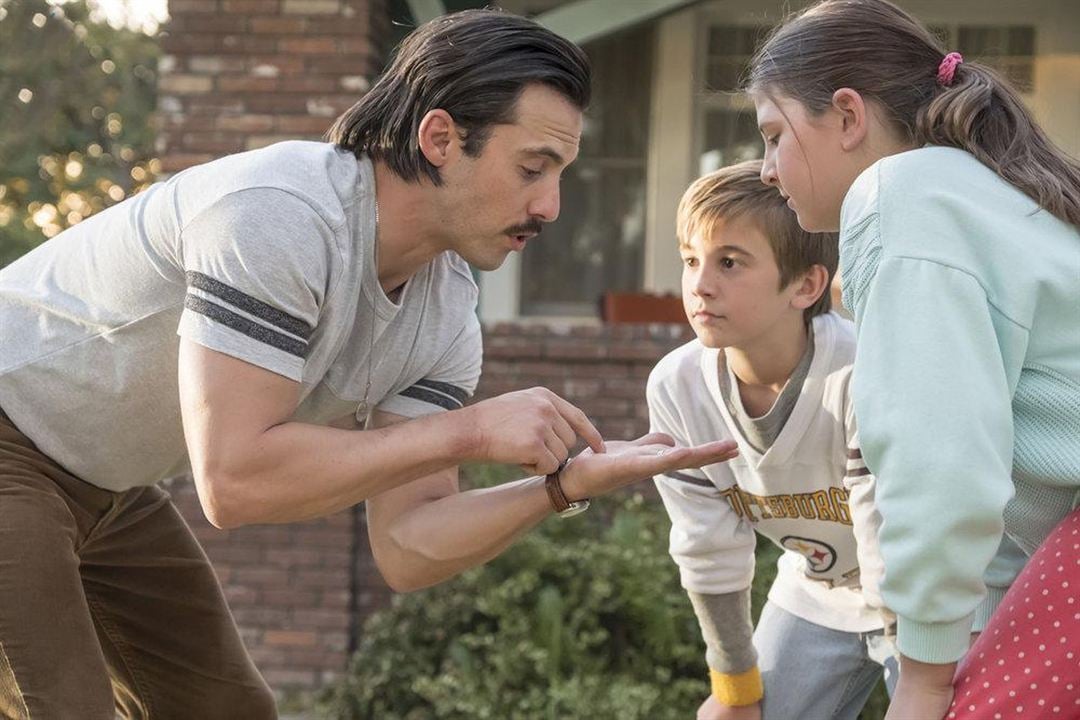 This is Us : Photo Parker Bates, Mackenzie Hancsicsak, Milo Ventimiglia