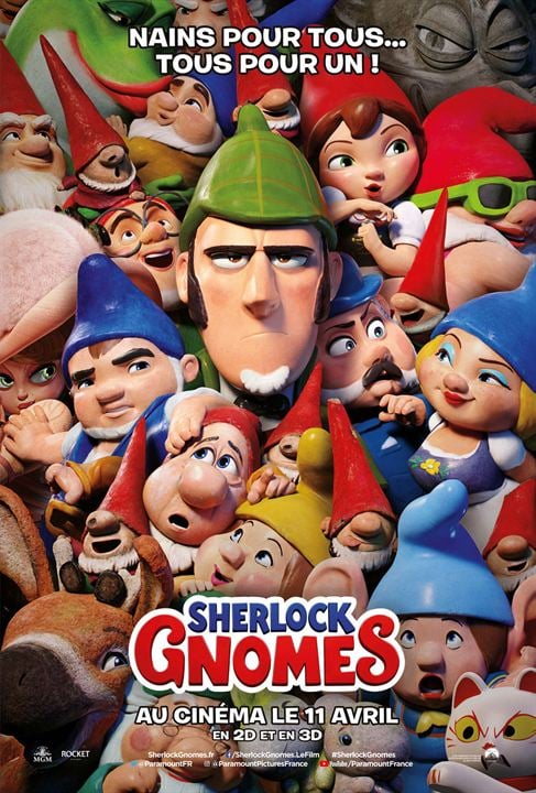 Sherlock Gnomes : Affiche