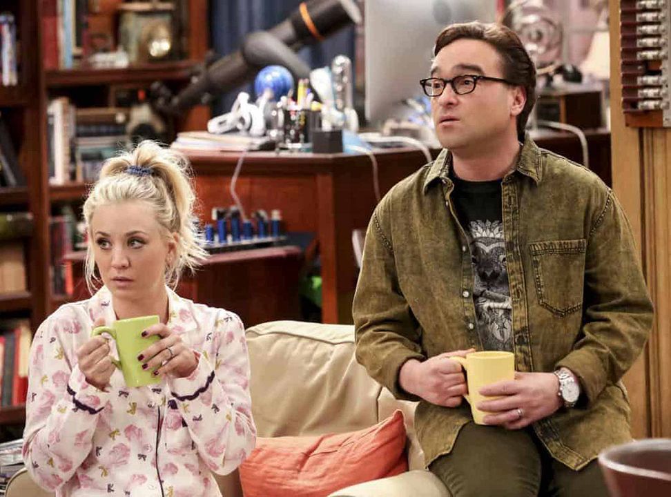 The Big Bang Theory : Photo Kaley Cuoco, Johnny Galecki