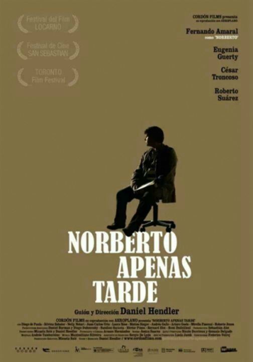 Norberto apenas tarde : Affiche