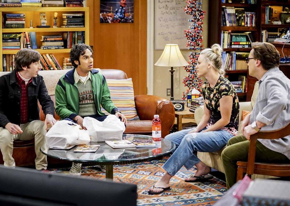 The Big Bang Theory : Photo Simon Helberg, Kaley Cuoco, Kunal Nayyar, Johnny Galecki