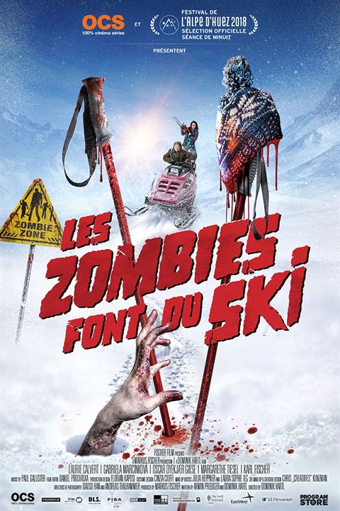 Les Zombies font du ski : Affiche