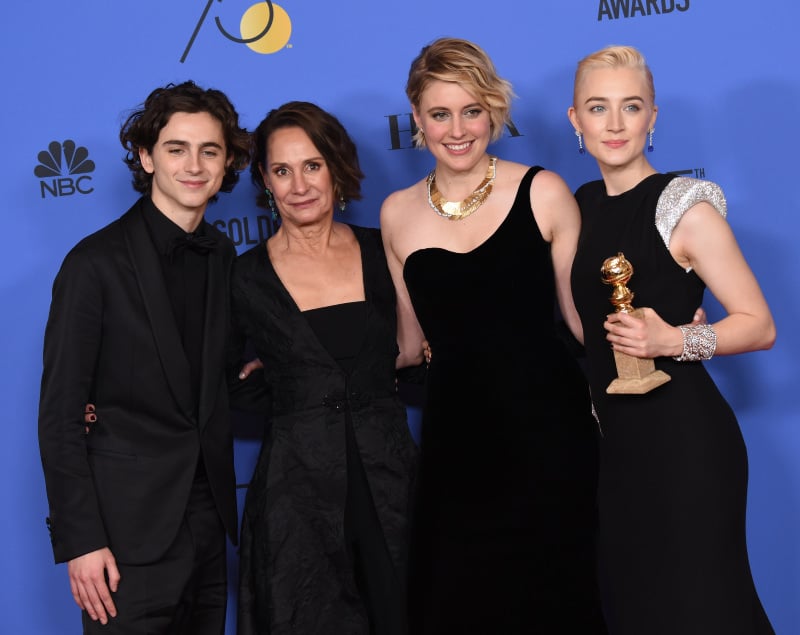 Lady Bird : Photo promotionnelle Saoirse Ronan, Greta Gerwig, Laurie Metcalf, Timothée Chalamet