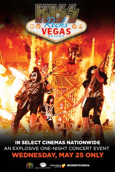 Kiss Rocks Vegas : Affiche