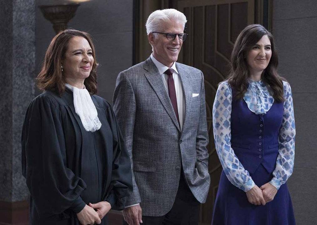 The Good Place : Photo Maya Rudolph, D'Arcy Carden, Ted Danson