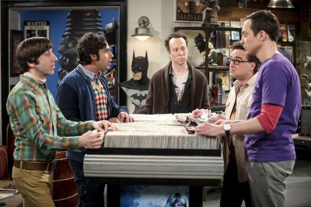 The Big Bang Theory : Photo Jim Parsons, Kevin Sussman, Johnny Galecki, Simon Helberg, Kunal Nayyar