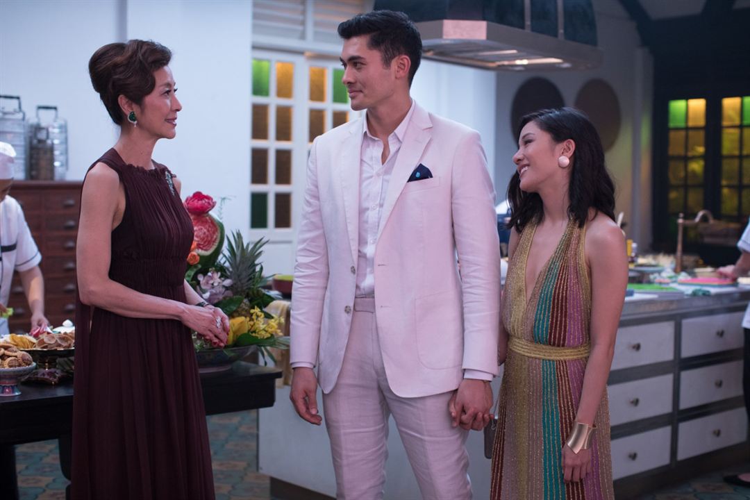 Crazy Rich Asians : Photo Michelle Yeoh, Constance Wu, Henry Golding