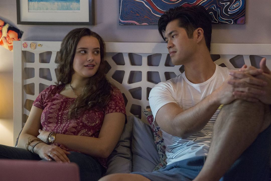 13 Reasons Why : Photo Ross Butler, Katherine Langford
