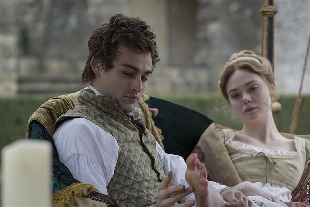 Mary Shelley : Photo Douglas Booth, Elle Fanning