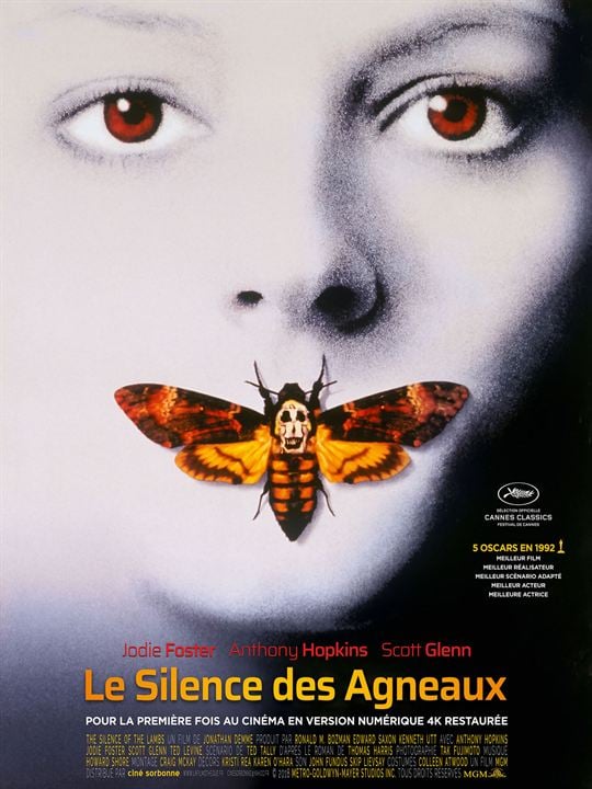 Le Silence des agneaux : Affiche