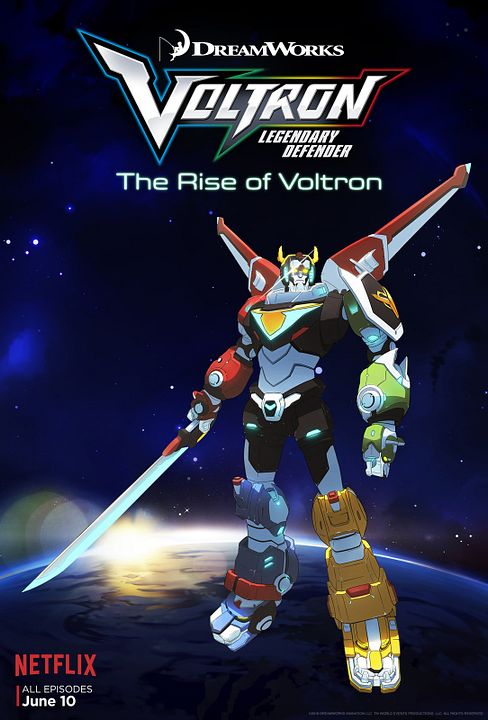 Voltron, le défenseur légendaire : Affiche