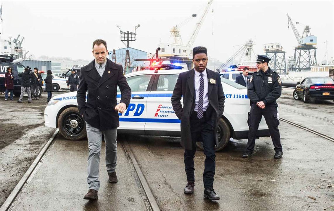 Elementary : Photo Jonny Lee Miller, Jon Michael Hill