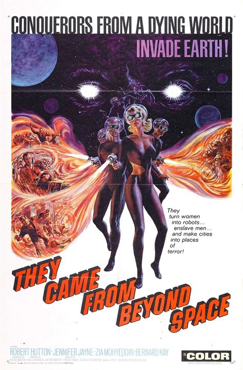 They Came from Beyond Space : Affiche