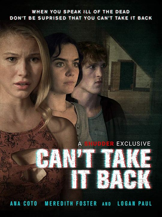 Can't Take It Back : Affiche