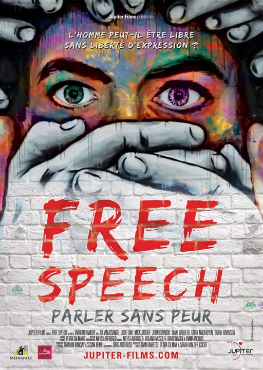 Free Speech, Parler Sans Peur : Affiche