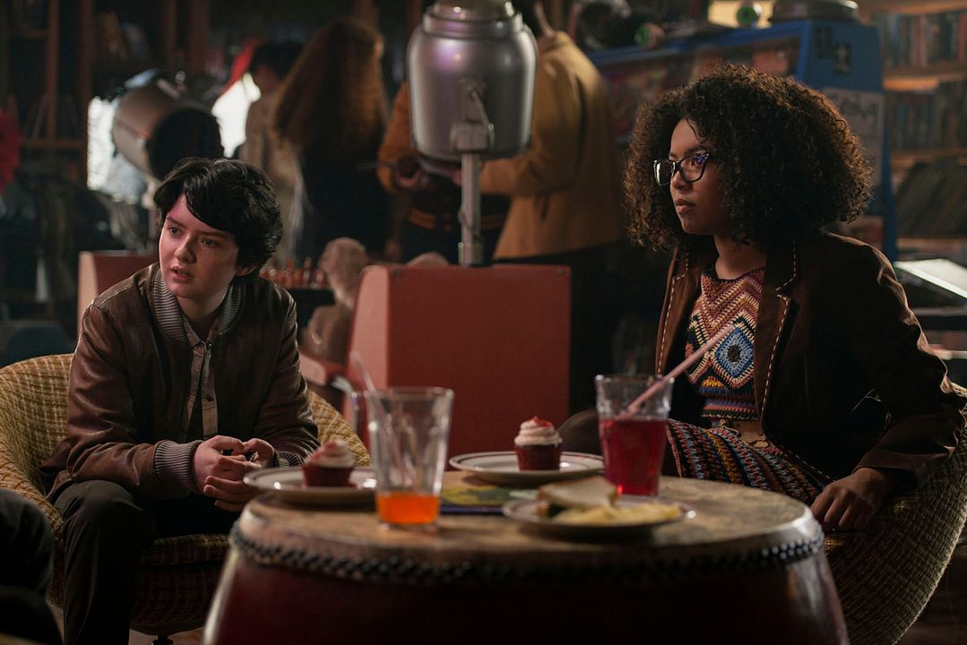 Les Nouvelles aventures de Sabrina : Photo Jaz Sinclair, Lachlan Watson