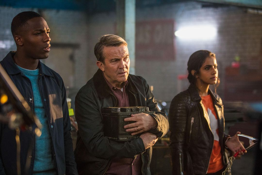 Doctor Who (2005) : Photo Tosin Cole, Mandip Gill, Bradley Walsh (II)