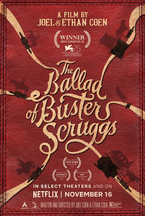 La Ballade de Buster Scruggs : Affiche