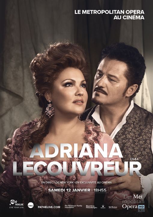 Adriana Lecouvreur (Met - Pathé Live) : Affiche
