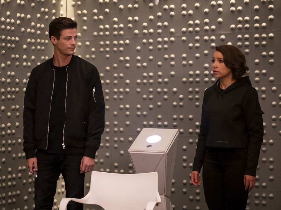Flash (2014) : Photo Grant Gustin, Jessica Parker Kennedy