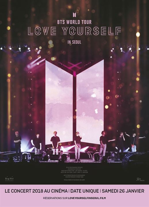 BTS World Tour: Love Yourself in Seoul : Affiche