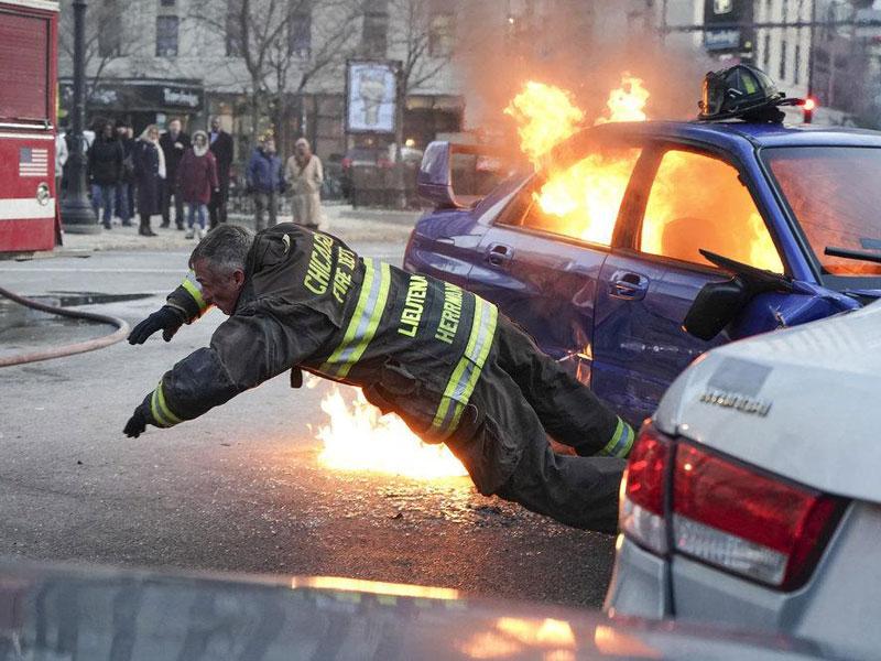 Chicago Fire : Photo David Eigenberg