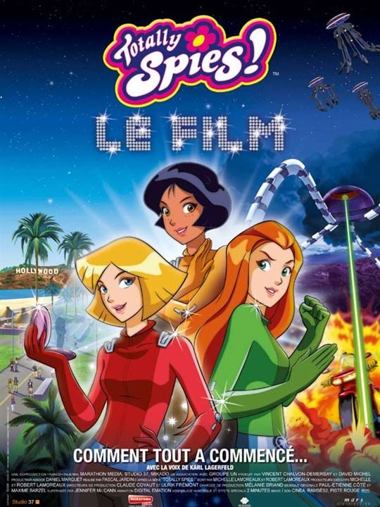 Totally Spies! Le film : Affiche